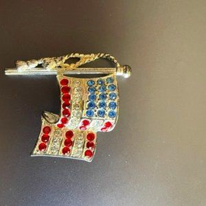 Napier American Flag pin